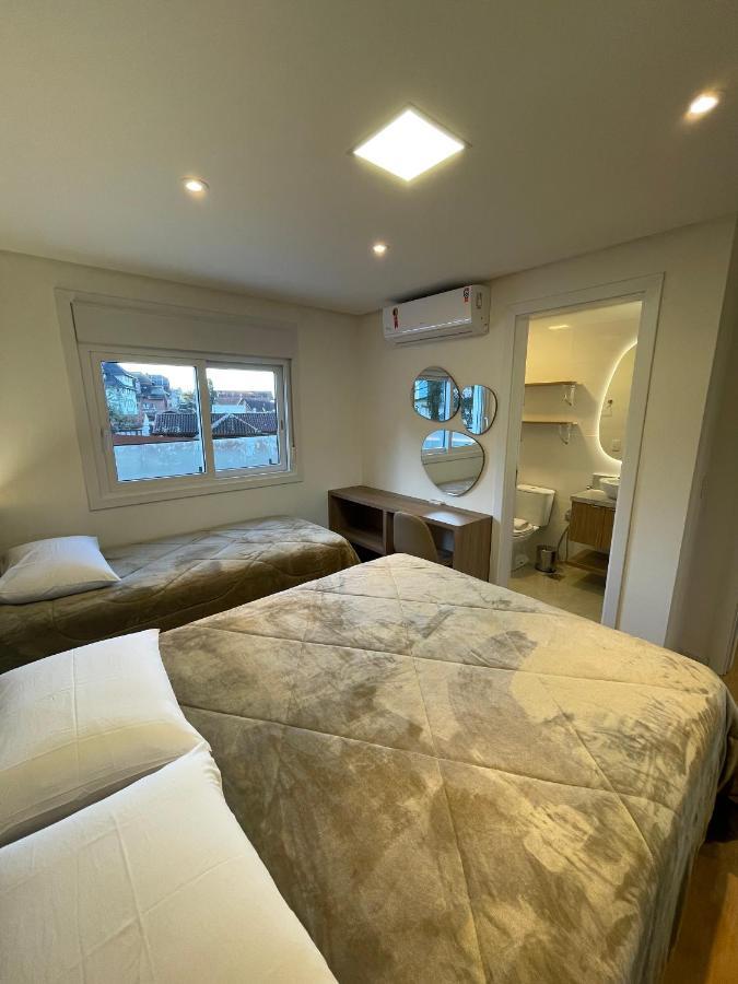 Apartamento Espetacular, 2 Suites, A 30M Da Rua Coberta グラマド エクステリア 写真