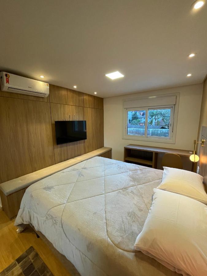 Apartamento Espetacular, 2 Suites, A 30M Da Rua Coberta グラマド エクステリア 写真